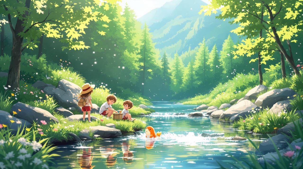 竖屏短剧版作品《夏日的河童》